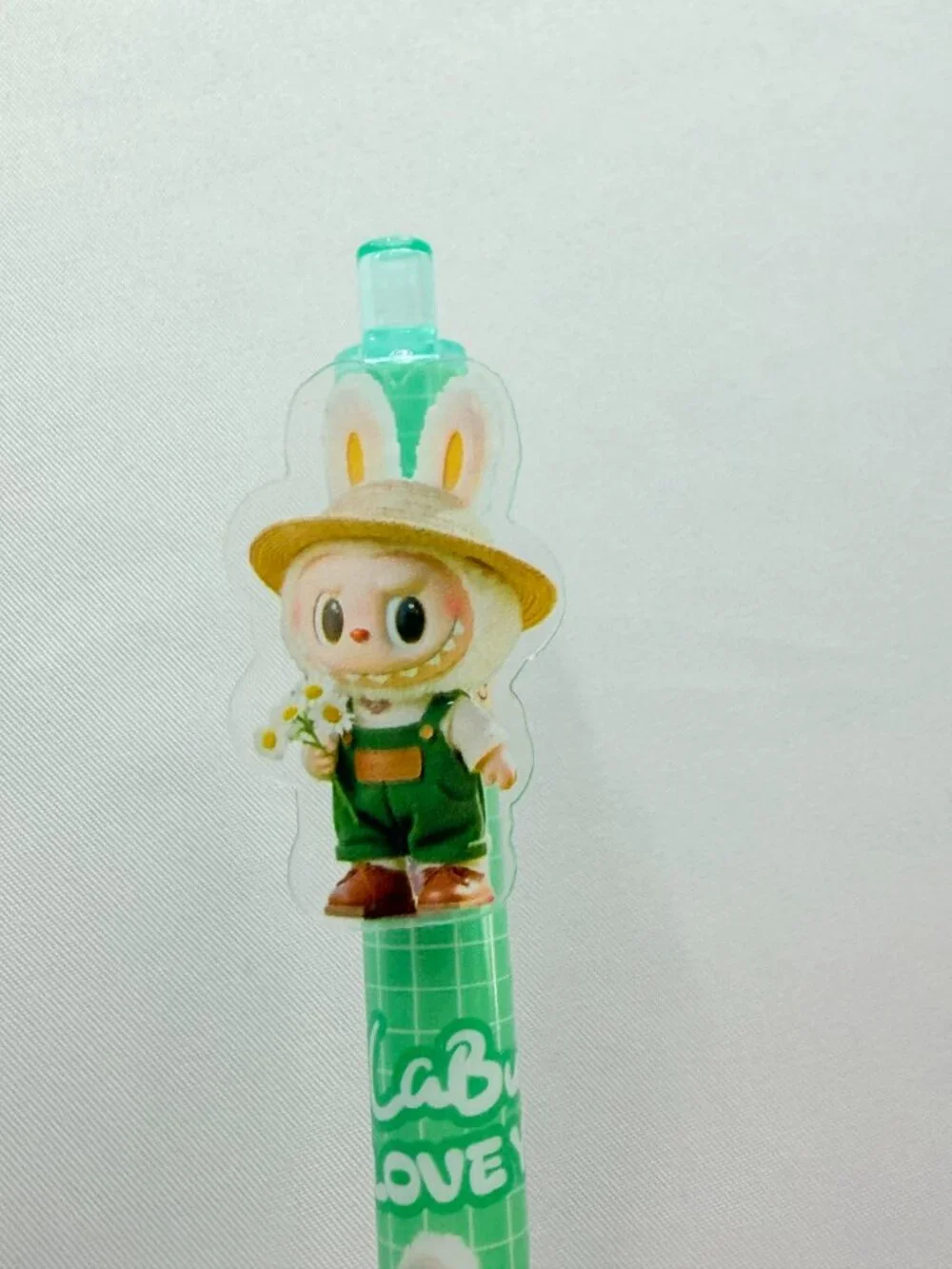 3pc Monster Bubu Character Gel Pen Set 0.5mm Black Ink Cute Stationery Pens